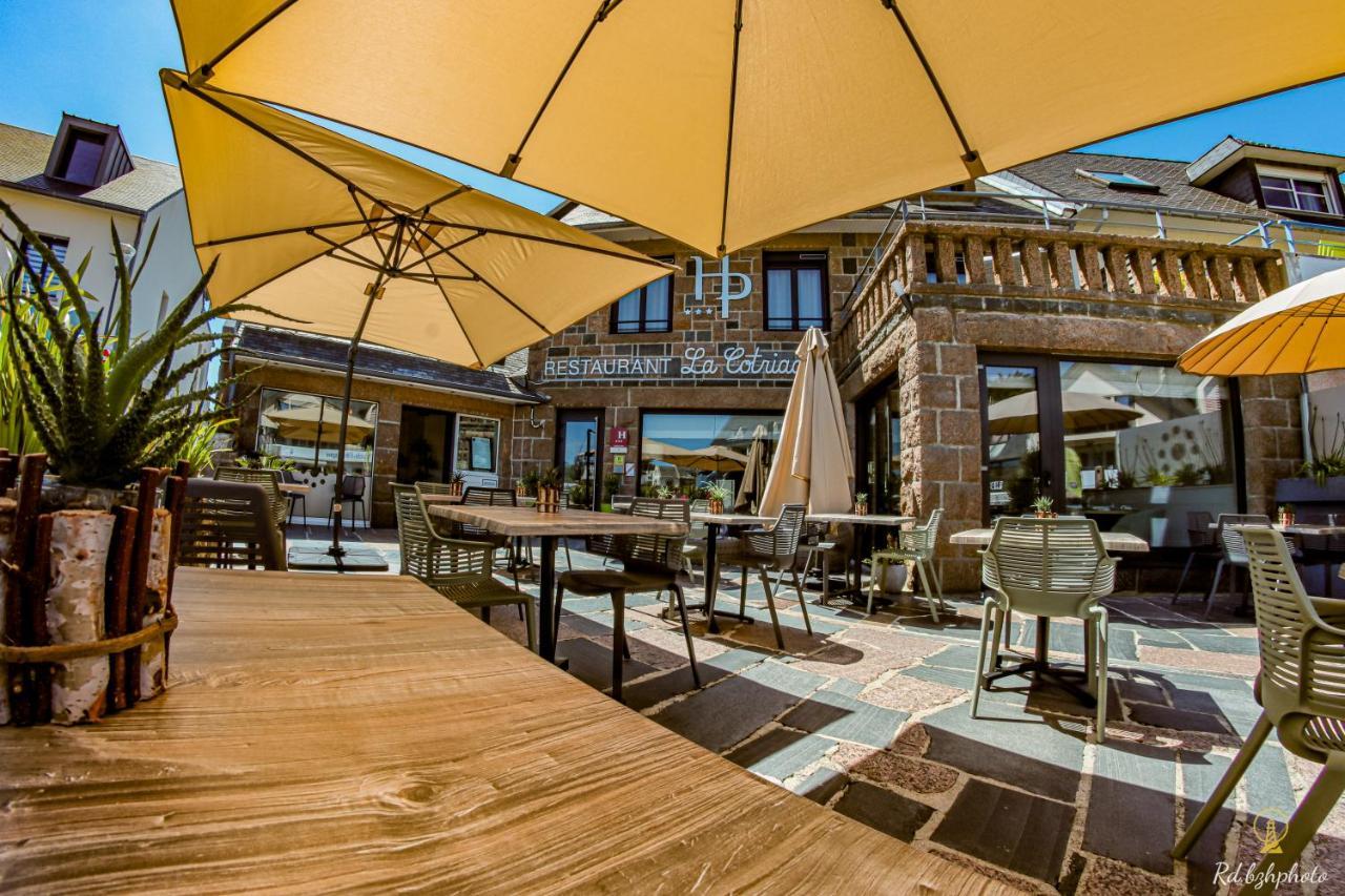 Logis Hotel Du Parc Perros-Guirec Bagian luar foto